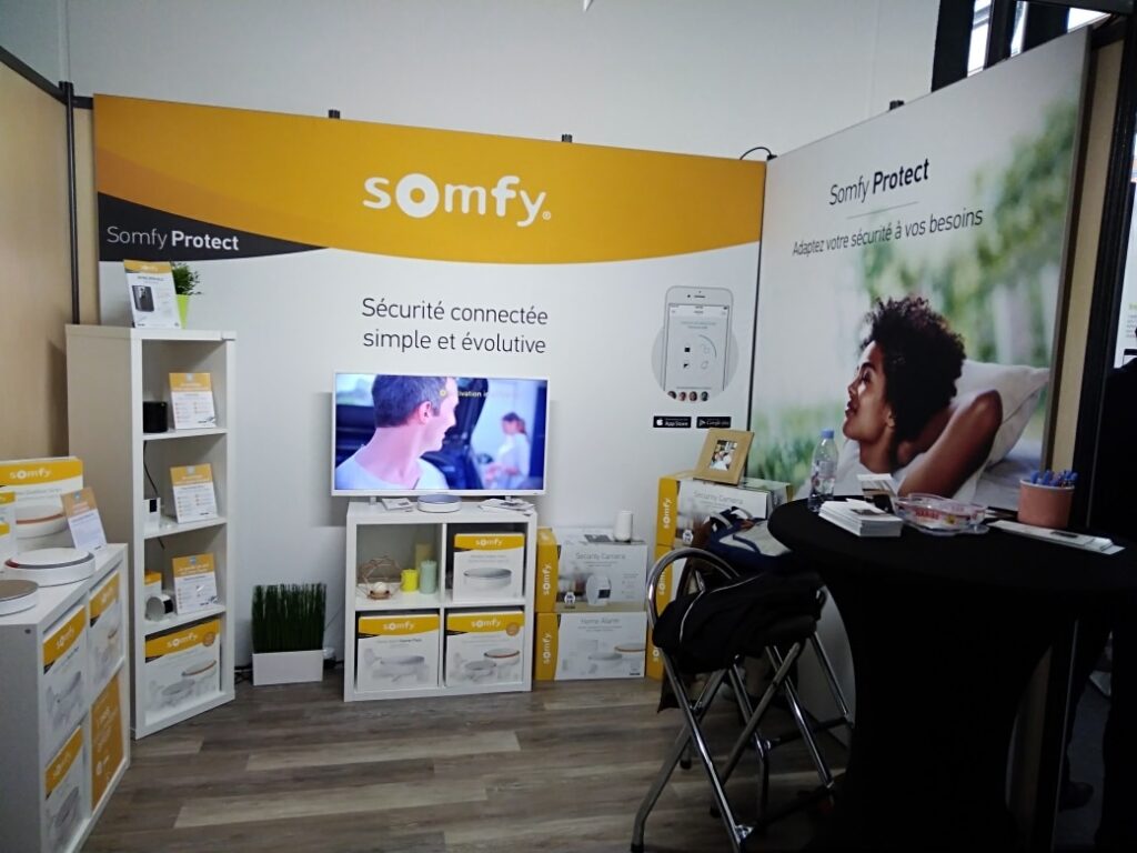 Kit Premium Toile tendue sur cadre Somfy
