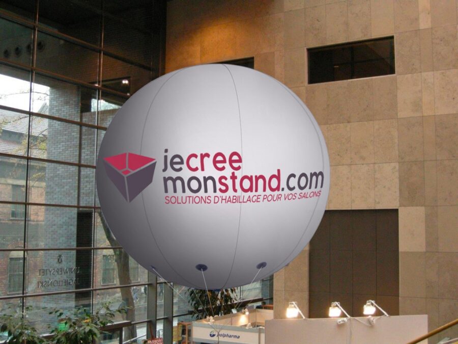 Ballons publicitaires hélium personnalisables